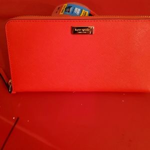 Matching red Wallet by Kate spade